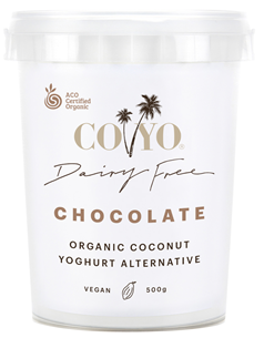 COYO Organic Chocolate Coconut Yoghurt 500gm